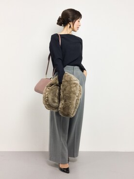 RINAさん（レディース・160cm）の冬コーディネート