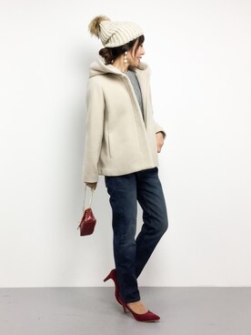 RINAさん（レディース・160cm）の冬コーディネート