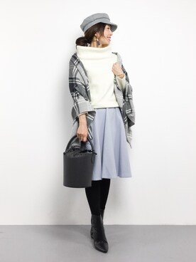 RINAさん(レディース・160cm)の冬コーディネート