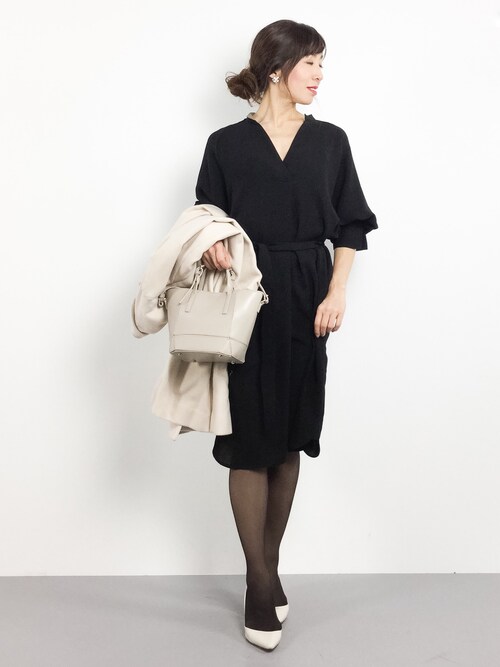 Rina Zozotown Nano Universeのワンピースを使ったコーディネート Wear