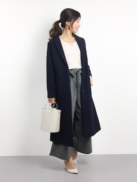 RINAさん（レディース・160cm）の冬コーディネート