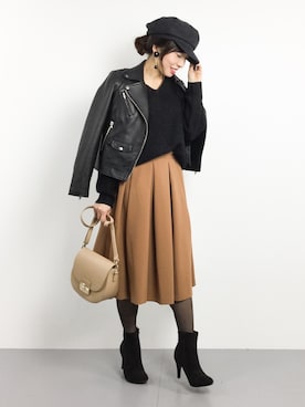 RINAさん（レディース・160cm）の冬コーディネート