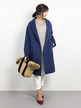 RINAさん（レディース・160cm）の冬コーディネート