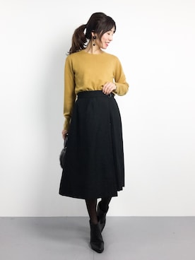 RINAさん（レディース・160cm）の冬コーディネート