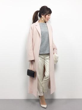 RINAさん（レディース・160cm）の冬コーディネート