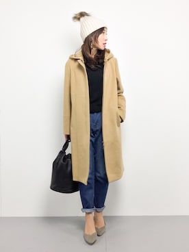 RINAさん(レディース・160cm)の冬コーディネート