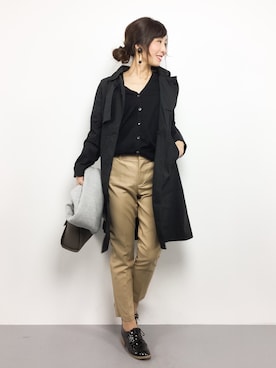 RINAさん（レディース・160cm）の冬コーディネート