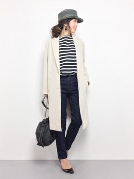 RINAさん（レディース・160cm）の冬コーディネート