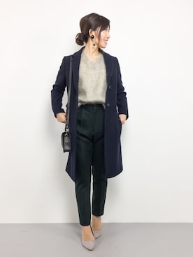 RINAさん(レディース・160cm)の冬コーディネート