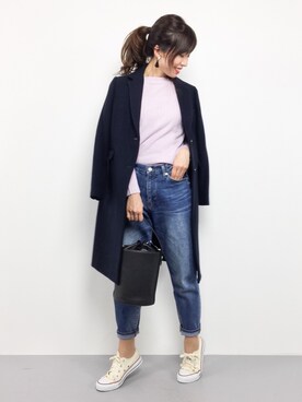 RINAさん（レディース・160cm）の冬コーディネート