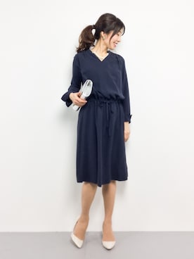 RINAさん（レディース・160cm）の冬コーディネート