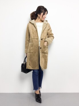 RINAさん（レディース・160cm）の冬コーディネート