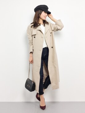 RINAさん（レディース・160cm）の冬コーディネート