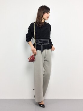 RINAさん（レディース・160cm）の冬コーディネート