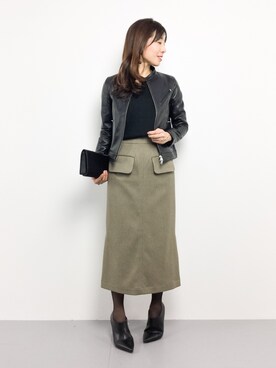 RINAさん（レディース・160cm）の冬コーディネート