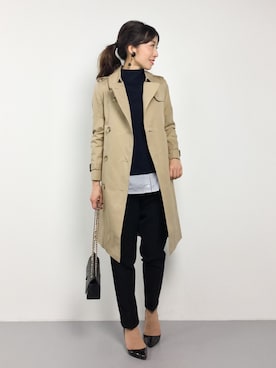 RINAさん（レディース・160cm）の冬コーディネート