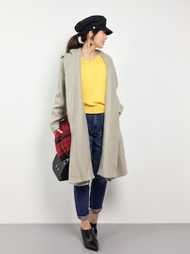 RINAさん（レディース・160cm）の冬コーディネート