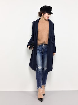 RINAさん（レディース・160cm）の冬コーディネート