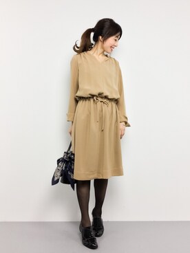 RINAさん（レディース・160cm）の冬コーディネート