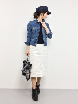 RINAさん（レディース・160cm）の冬コーディネート