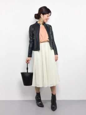 RINAさん（レディース・160cm）の冬コーディネート