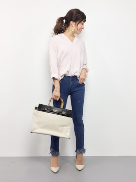 RINAさん（レディース・160cm）の冬コーディネート