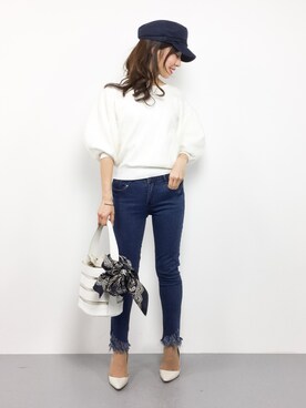 RINAさん（レディース・160cm）の冬コーディネート