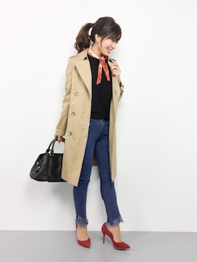 RINAさん（レディース・160cm）の冬コーディネート