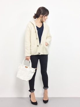 RINAさん（レディース・160cm）の冬コーディネート