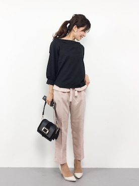 RINAさん（レディース・160cm）の冬コーディネート