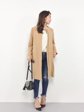 RINAさん（レディース・160cm）の冬コーディネート