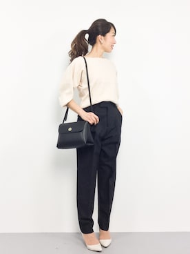 RINAさん(レディース・160cm)の冬コーディネート