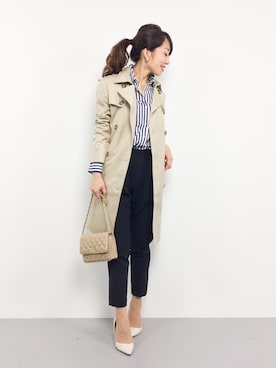 RINAさん（レディース・160cm）の冬コーディネート