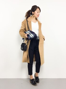 RINAさん（レディース・160cm）の冬コーディネート