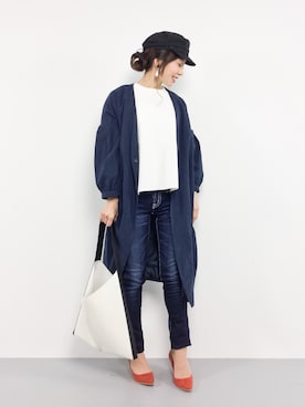 RINAさん（レディース・160cm）の冬コーディネート