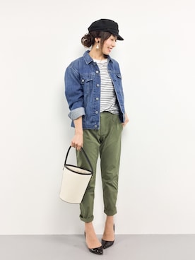 RINAさん（レディース・160cm）の冬コーディネート