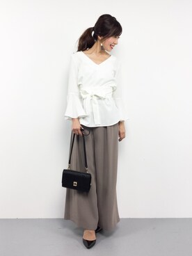 RINAさん(レディース・160cm)の冬コーディネート