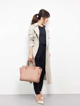 RINAさん（レディース・160cm）の冬コーディネート