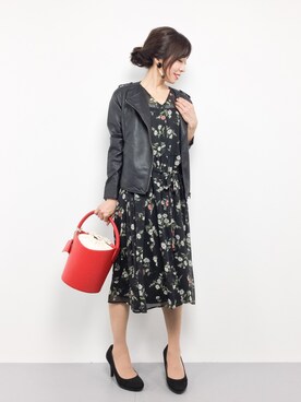 RINAさん（レディース・160cm）の冬コーディネート