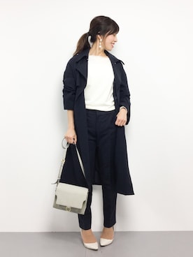 RINAさん（レディース・160cm）の冬コーディネート