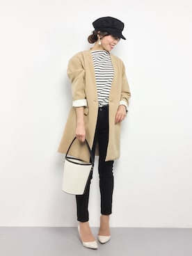 RINAさん（レディース・160cm）の冬コーディネート