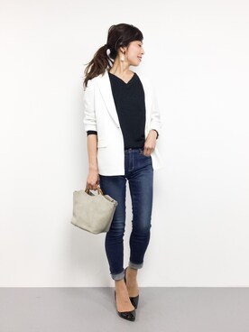 RINAさん(レディース・160cm)の冬コーディネート