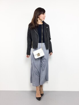 RINAさん（レディース・160cm）の冬コーディネート