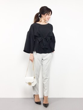 RINAさん（レディース・160cm）の冬コーディネート