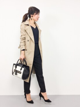 RINAさん（レディース・160cm）の冬コーディネート