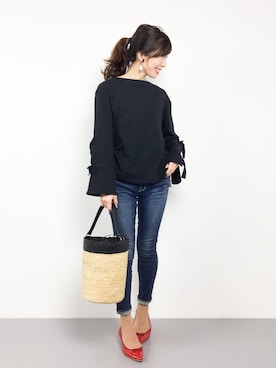 RINAさん（レディース・160cm）の冬コーディネート