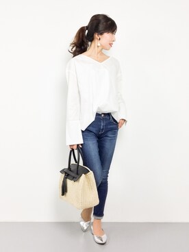 RINAさん（レディース・160cm）の冬コーディネート