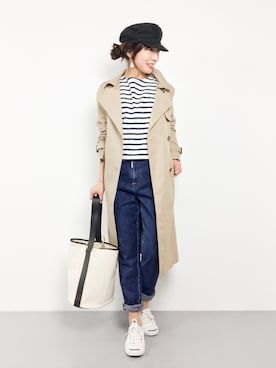 RINAさん(レディース・160cm)の春コーディネート