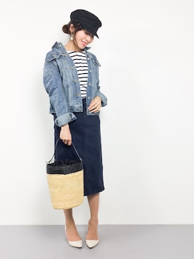 RINAさん（レディース・160cm）の春コーディネート