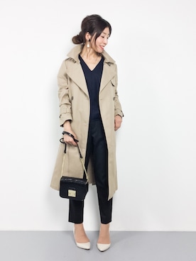 RINAさん(レディース・160cm)の春コーディネート